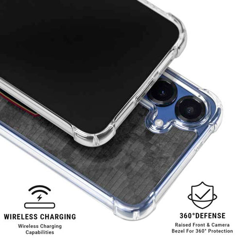 NBA Cleveland Cavaliers Dark Rust Galaxy S25 Clear Case